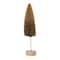 Hello Honey® 11" Moss Green Sisal Bottle Brush Tree with Wood Base
